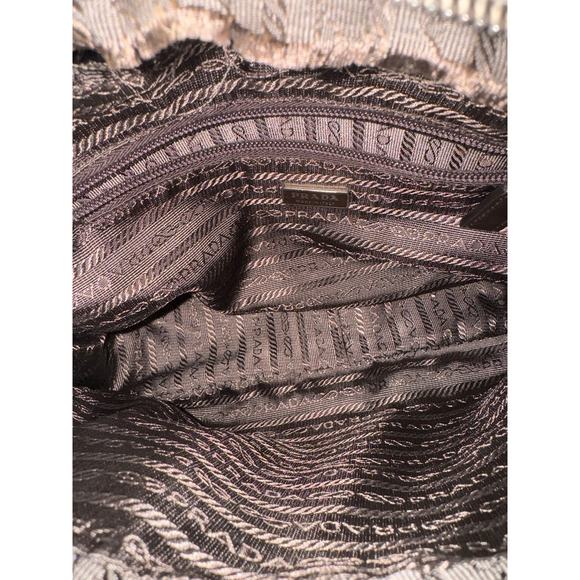 Hipster Prada Suede and Patent Leather Satchel with Loewe Dustbag - Picture 13 of 13